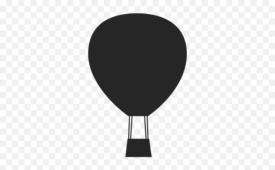 Flat Air Balloon Icon - Balao Mundo Bita Vetor Emoji,Black Balloon Emoji