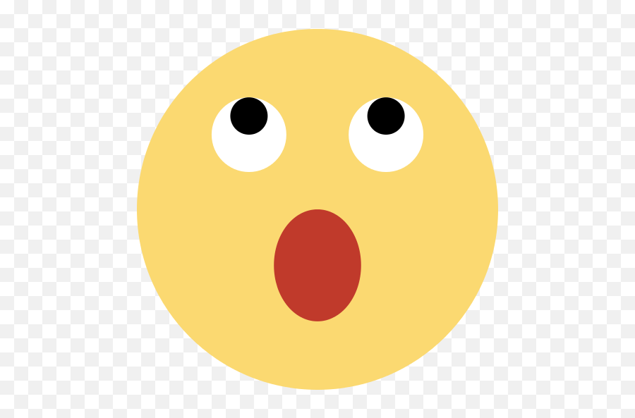 Surprised Emoji Png Icon - Surprised Emoji Vector,Surprised Emoji Png