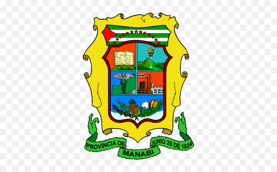 Escudo - Bandera Y Escudo De Manabi Emoji,Puerto Rican Emoji
