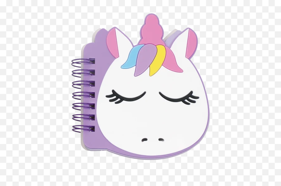 Unicorn Mini Notebook - Cartoon Emoji,Unicorn Emoji Cake