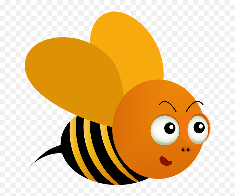 Free Bee Honey Illustrations - Hinh Con Ong Hoat Hinh Emoji,Honey Emoji