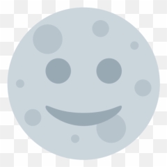 Twemoji 1f31d - Emoji Twitter Moon,Twemoji