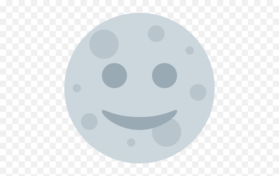 Twemoji 1f31d - Emoji Twitter Moon,Twemoji