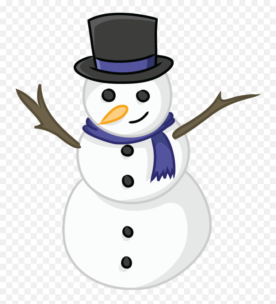 Snowman Snow Man Clip Art - Snowman Clipart Emoji,Emoji Snow