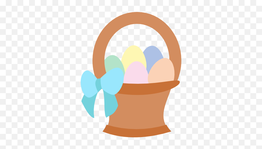 Easter Emoji Transparent Png Clipart - Free Easter Basket Svg,Easter Basket Emoji