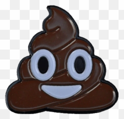 Emoji Poop Ball Marker Hat Clip - Chocolate