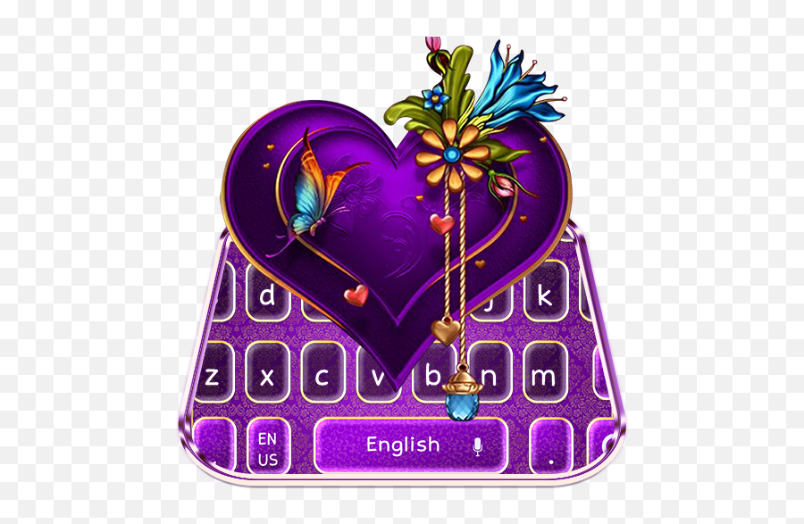 Classic Purple Love Heart - Heart Emoji,Purple Heart Emojis