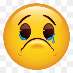 Face Holding Back Tears - Smiley Emoji