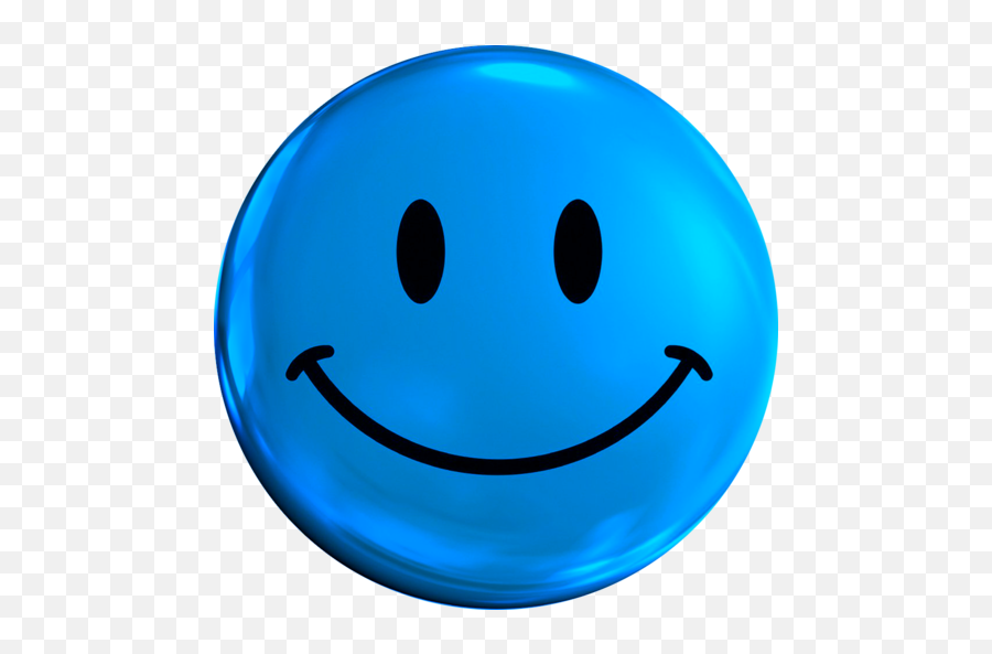 Smiley Blue Face Icon Theme - Blue Smiley Face Icon Emoji,Blue Emoticons