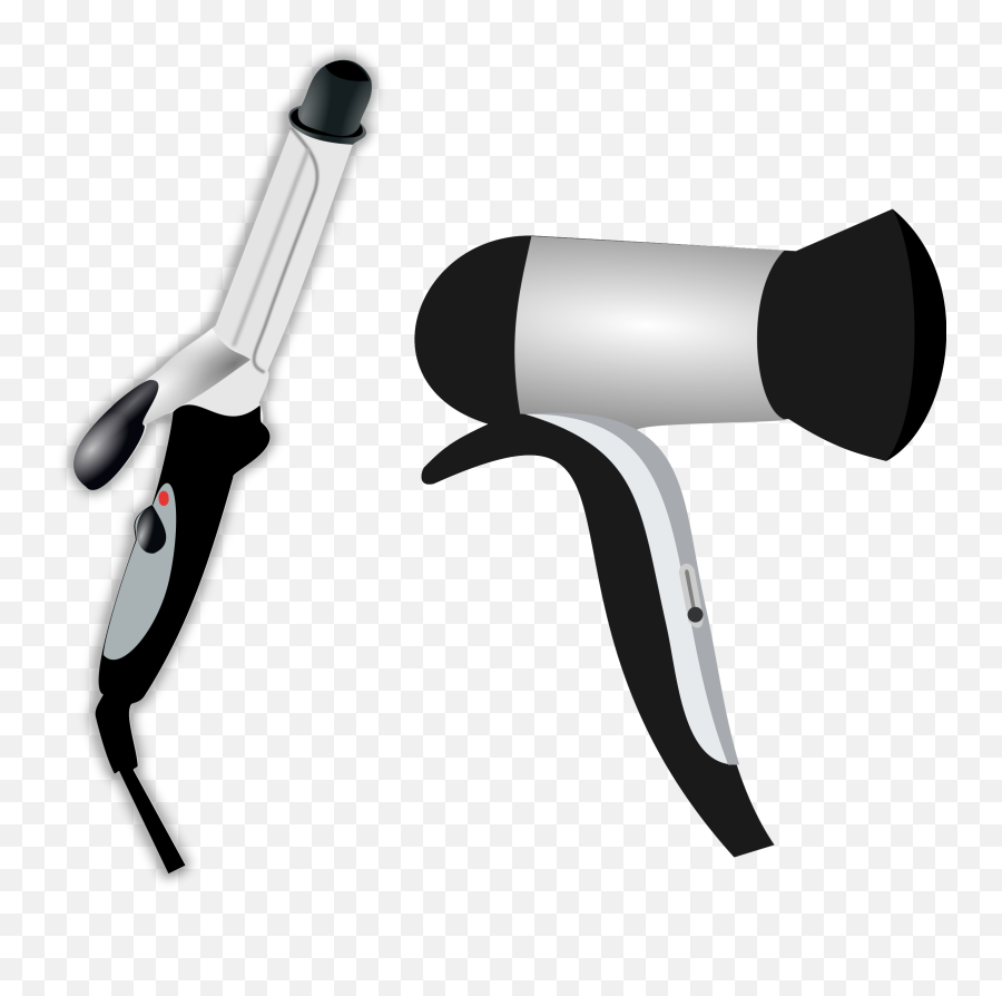 Fan And Iron Vector Graphics Image - Hair Dryer Clip Art Emoji,Emoji Lightning Bolt And Umbrella