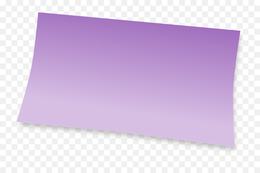 Notes Sticky Notes Purple Horizontal - Purple Transparent Background Post It Note Png Emoji,Emoji Post It Notes