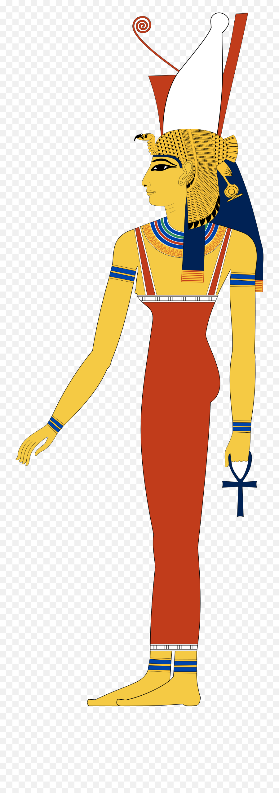 Mut - Mut Egyptian Goddess Emoji,Queen Crown Emoji