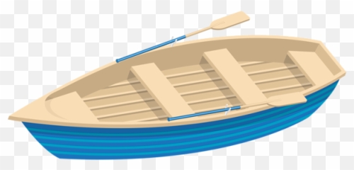 Blue Boat Transparent Clip Art Image - Clip Art Boat Transparent Emoji,Boat Emojis