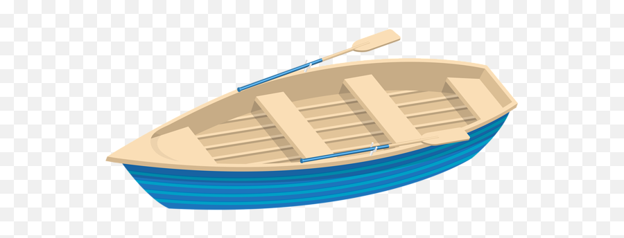 Blue Boat Transparent Clip Art Image - Clip Art Boat Transparent Emoji,Boat Emojis