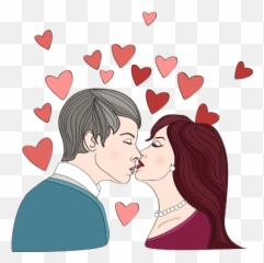 Kiss Heart Love - And Stickers Emoji