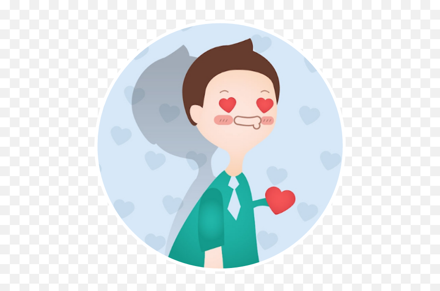 Cute Love Men Boy Boyfriend Animeboy Niño Emoji - Illustration,Men Emoji