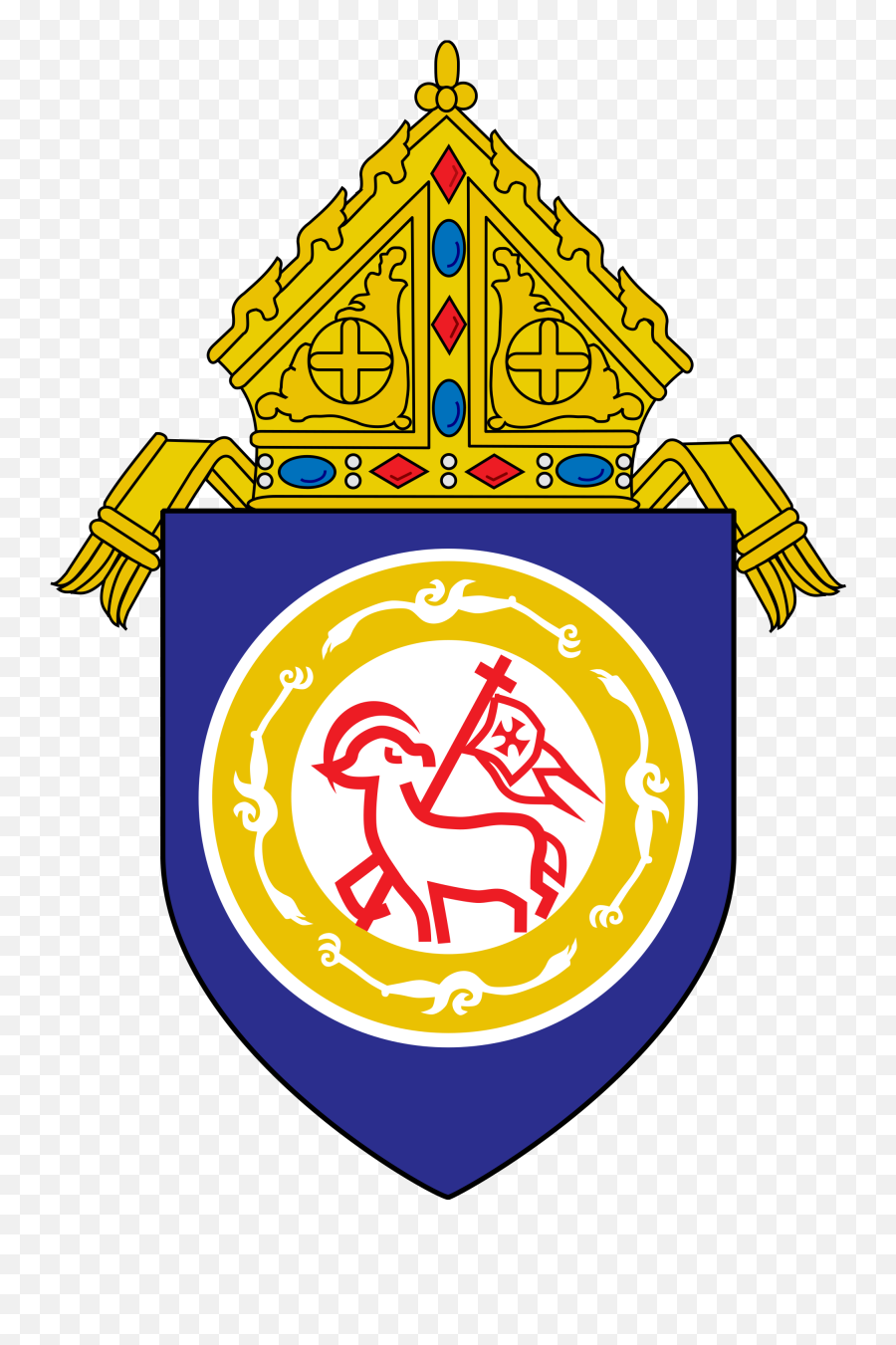 Open Clipart - Archdiocese Of Newark Coat Of Arms Emoji,Catholic Emojis