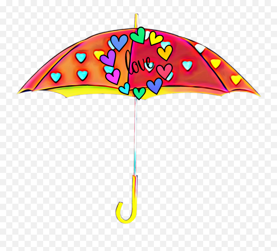 Umbrella Love Coverage - Sticker By Heraldo Lexime Umbrella Emoji,10 And Umbrella Emoji