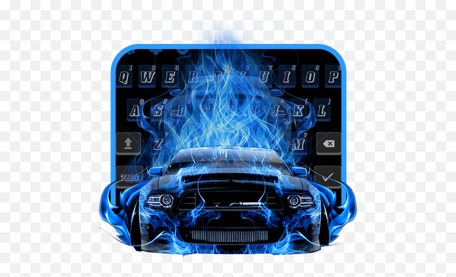 Blue Racing Car Keyboard - Apps On Google Play Alpine A110 Emoji,Mustang Emoji