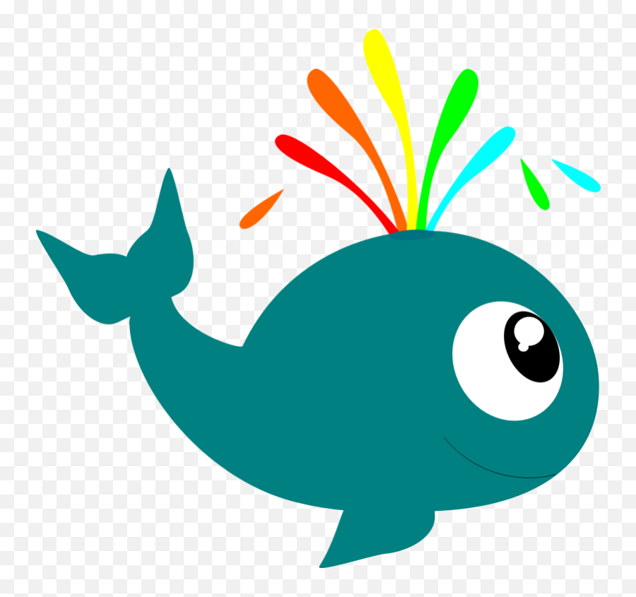 Whale Sea Creatures Clip Art Image 7 - Transparent Background Sea Creatures Png Emoji,Whale Emoji