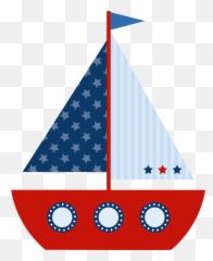 Cute Clipart Sailboat Cute Sailboat - Nautical Sailboat Clipart Emoji,Sailing Emoji