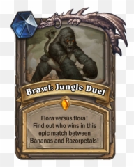 Jungle Duel - Yog Hearthstone Emoji
