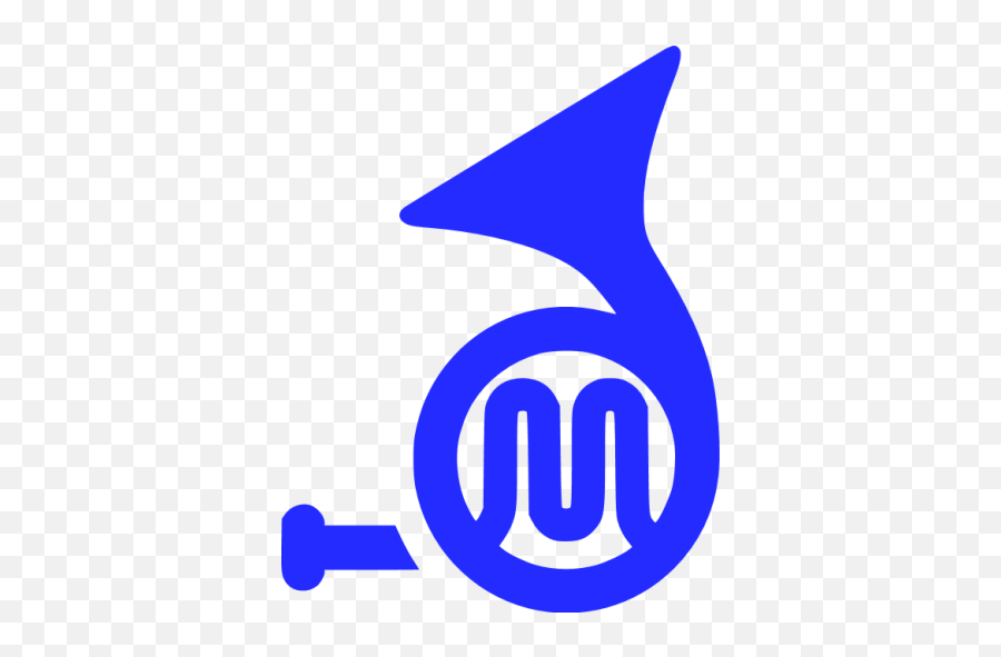 French Horn Icons Images Png Transparent - French Horn Emoji,Horn Emoji