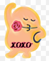 Ftestickers Emoji Inlove Sticker - Happy
