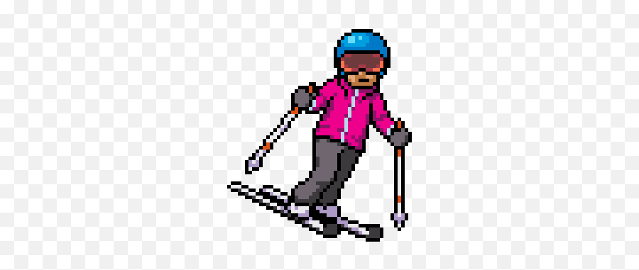 Edit - Ski Emoji,Skiing Emoji