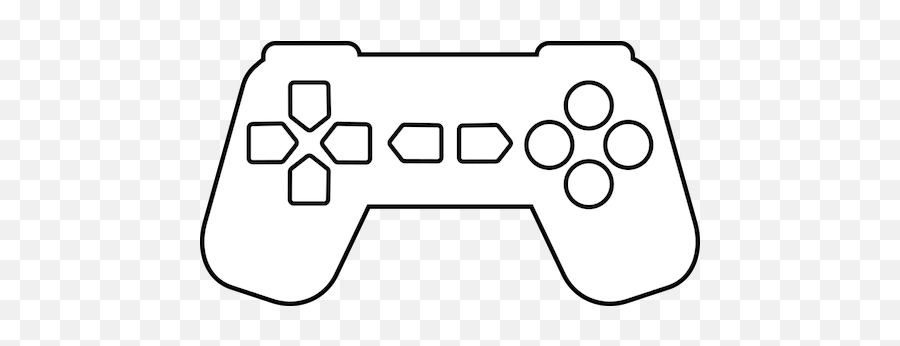 Game Controller - Game Controller Clipart Black And White Emoji,Gaming Controller Emoji