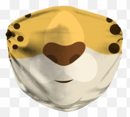 Animal Mouth Design 01 Face Mask - Emoji