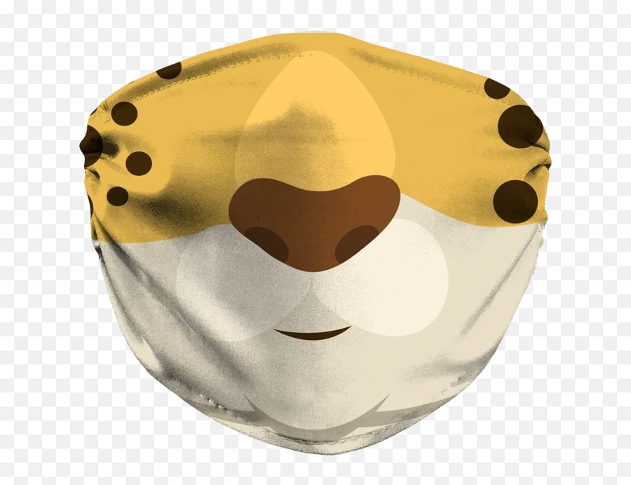 Animal Mouth Design 01 Face Mask - Mask Emoji,Emoticon Mask