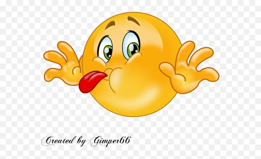 Gimp Chat My Gimp Art - Happy Emoji,My Bad Emoji