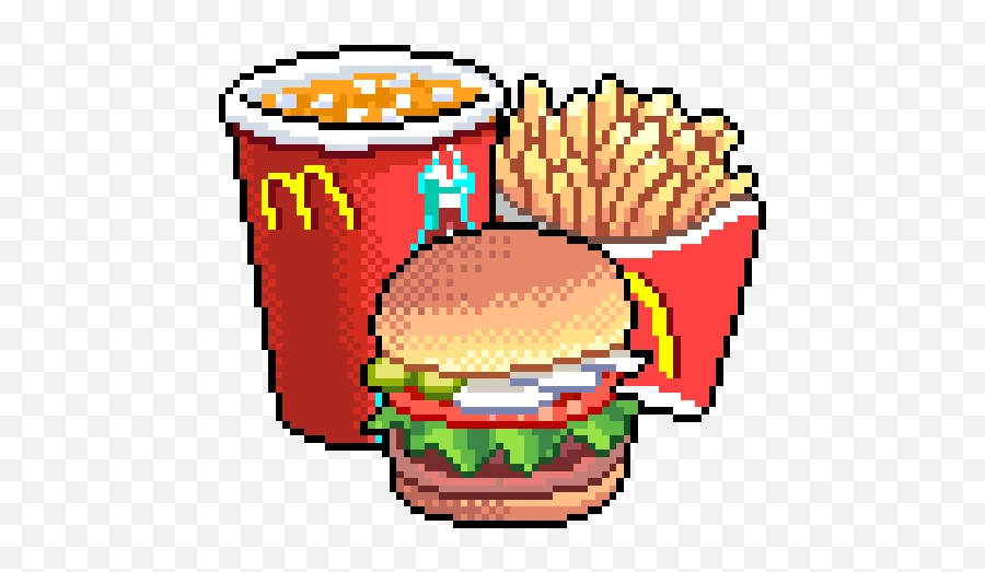 Pixel food