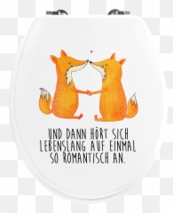 Motive Toilet Seat Foxes Love In 2020 - Mr Und Mrs Panda Sprüche Emoji