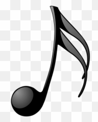 Quaver Musical Note Vector Drawing - Music Note Emoji,Music Note Emojis