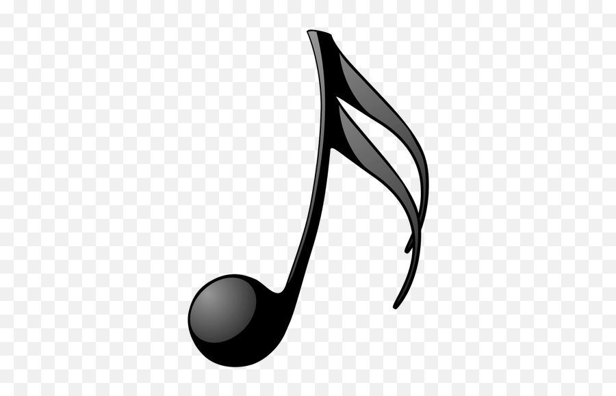 Quaver Musical Note Vector Drawing - Music Note Emoji,Music Note Emojis