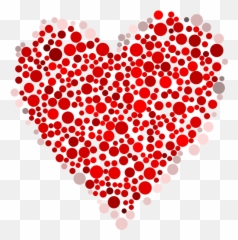 Heart Dots - Valentines Day Clip Art Free Emoji,Shamrock Emoticon
