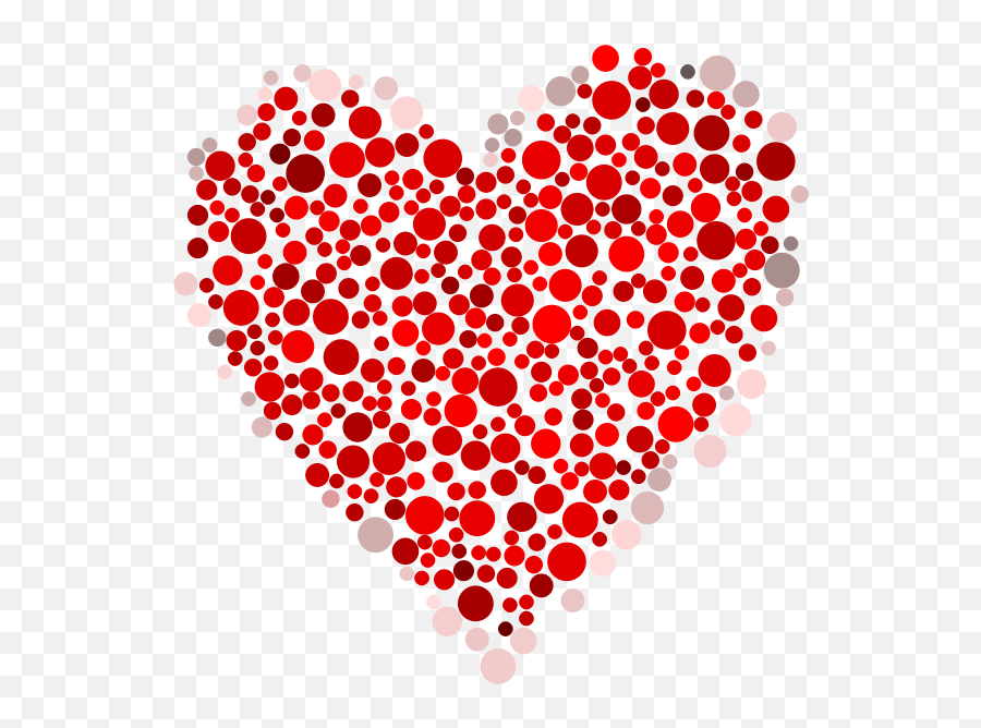 Heart Dots - Valentines Day Clip Art Free Emoji,Shamrock Emoticon