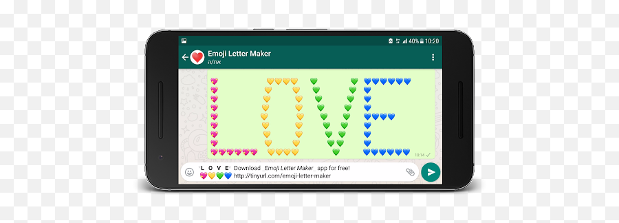 Emoji Letter Maker App Ranking And Store Data - Smartphone,Emoji Letters