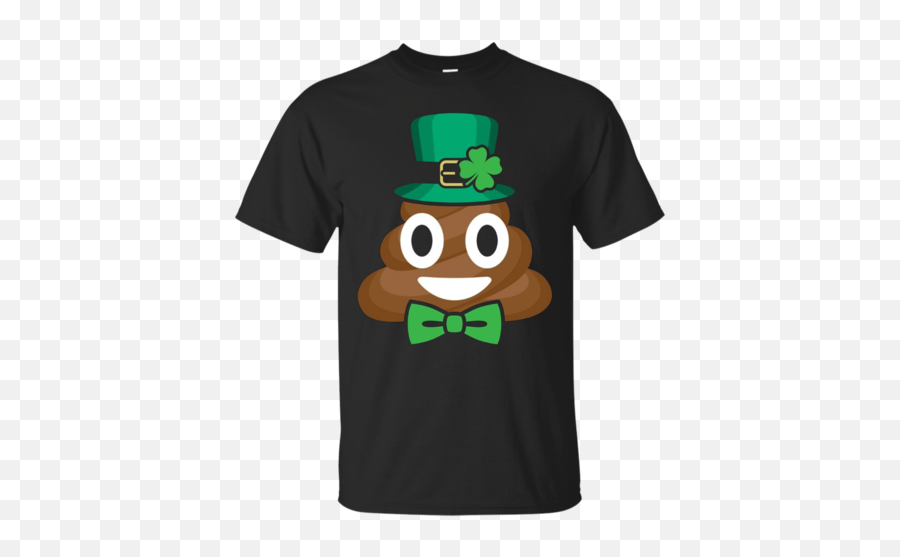 Download Leprechaun Poop Emoji Funny St - Under Quaker Shirt,St Patricks Day Emoji