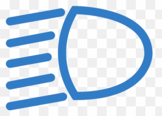Gambar Vektor Rendah Balok Cahaya - Light Car Icon Emoji