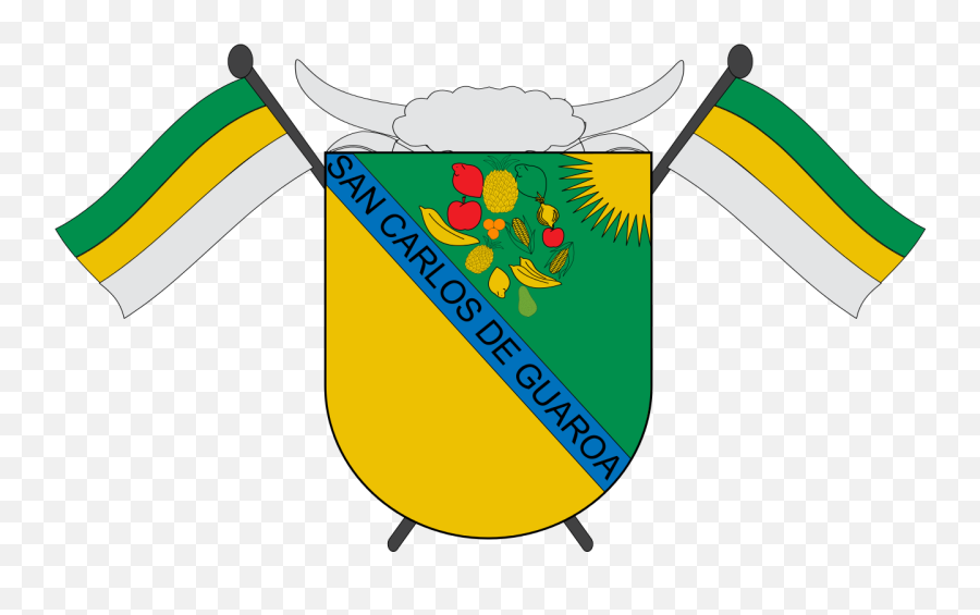 Escudo De San Carlos De Guaroa - Bandera De San Carlos De Guaroa Emoji,Bandera De Colombia Emoji