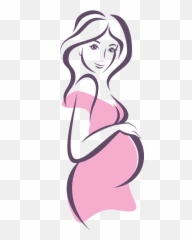 Drawing Pregnancy Baby Gender Plus - Pregnant Woman Drawing Png Emoji,Pregnancy Emoji