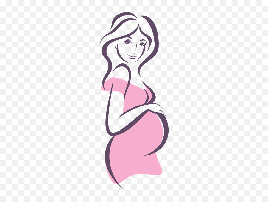 Drawing Pregnancy Baby Gender Plus - Pregnant Woman Drawing Png Emoji,Pregnancy Emoji