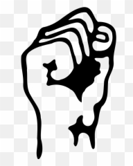 Free Fist Transparent Background Download Clip Art - Power Of Common Man Emoji
