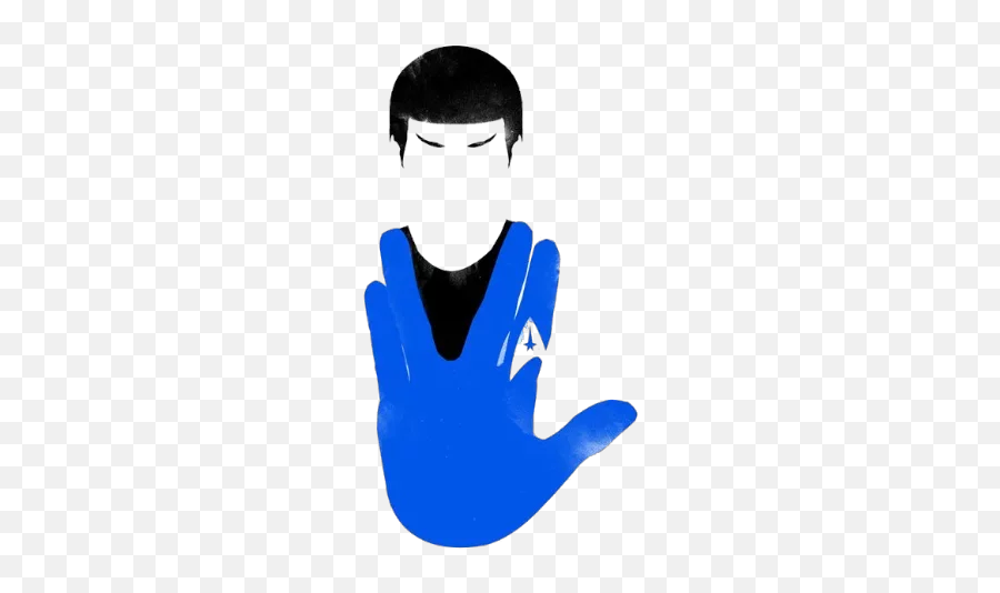 Star Trek - Star The Original Series Emoji,Star Trek Hand Emoji