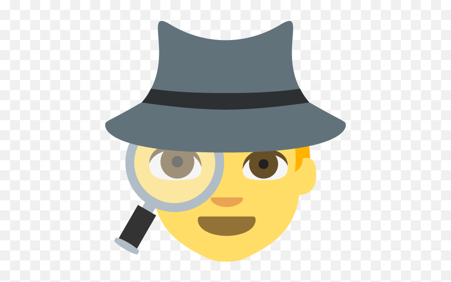 Sleuth Or Spy Emoji For Facebook Email Sms - Privacy Emoji,Spy Emoji