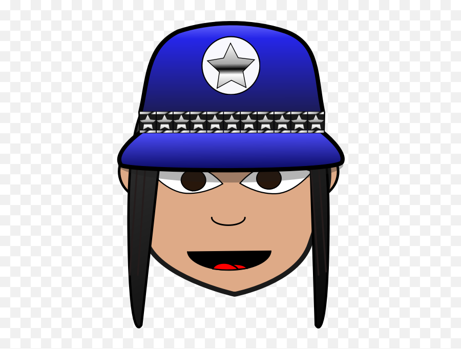 Police Woman M - Police Face Clipart Emoji,Bubble Bath Emoji