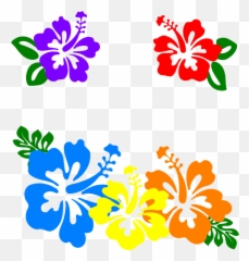 Free Hibiscus Flower Clipart Download - Hibiscus Clip Art Emoji,Hawaiian Flower Emoji